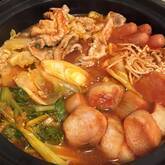 たっぷり野菜のイタリアントマト鍋