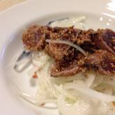 ゴマ風味のカツオのたたき