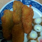 アジの梅しそロールフライ