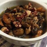 シーフードアヒージョ