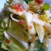 キャベツの梅おかか和え