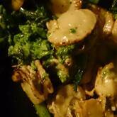 ホタテとブロッコリーの粒マスタード和え