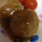 ふんわりあんかけ和風ハンバーグ