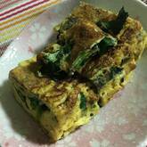 ホウレン草入りだし巻き卵