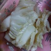 白菜のさっと漬け