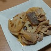 豚肉レンコンの甜麺醤炒め