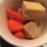 高野豆腐の炊き合わせ