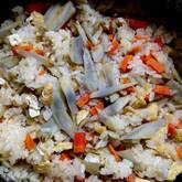 ゴボウの炊き込みご飯