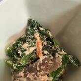 ホウレン草の白和え