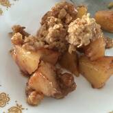 リンゴとベリーのクランブル