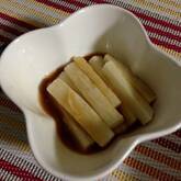 日本酒にぴったり 簡単おつまみ！長芋のワサビしょうゆがけ