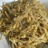 モヤシの卵とじ