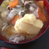 つるつるもちもち食感 すいとん汁　15分で出来る 簡単レシピ