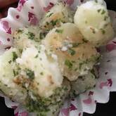 粉ふきイモの青のり和え