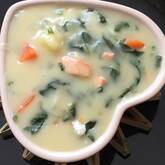 鮭のコーンシチュー