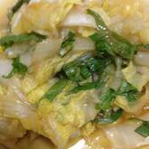 白菜の梅肉和え