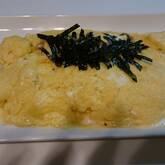 ニンニクがアクセント！納豆チーズオムレツ