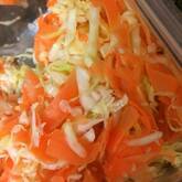 ザク切りキャベツのゴマ和え