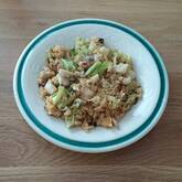 ゴマ油香る！せん切りキャベツのチャーハン