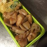 鶏肉とレンコンのオイスターソース煮