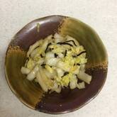 白菜の簡単もみ漬け