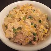 豆腐入り親子丼