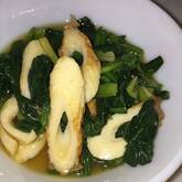 ほっとする味！小松菜とちくわの煮浸し