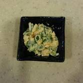 簡単で彩りきれい！スナップエンドウと卵のサラダ