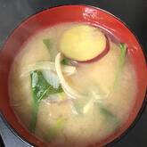 ほうれん草のみそ汁
