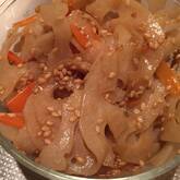 レンコンのきんぴら