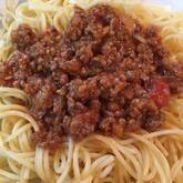 旨みたっぷり！基本のミートソーススパゲティー