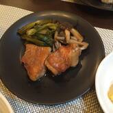 赤魚と小松菜の煮付け