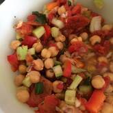 豆とトマトのフレンチサラダ