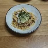 キノコの和風おろしパスタ