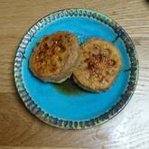 レンコンのはさみ照り焼き