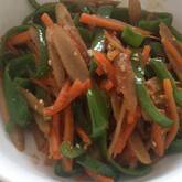 ゴボウのみそきんぴら