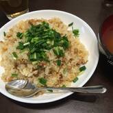 レタス包み納豆チャーハン