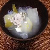 鶏団子のおろし汁