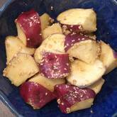 蒸しサツマイモ