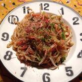 イカと豚肉入り焼きそば