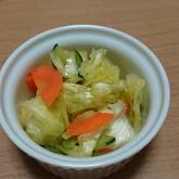 キャベツの甘酢和え