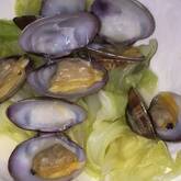 アサリとキャベツの酒蒸し