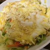 春キャベツと卵のあんかけ