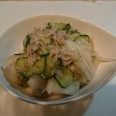 炒め白菜の甘酢和え