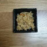 切干し大根とジャコの煮物