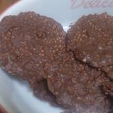 ゴマのチュイールチョコレート