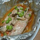 鮭のホイル焼き