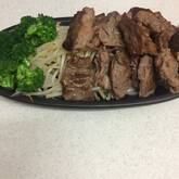 ワサビステーキ丼