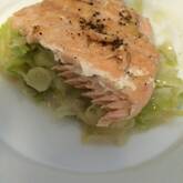 サーモンのチーズ焼き