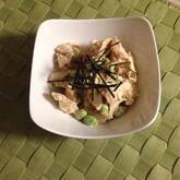 ささ身のワサビマヨ和え